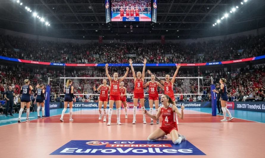 Voleybolun Devleri Panzerleri Devirerek Namağlup İlerliyor